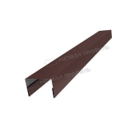 Планка крышки забора 40мм 30х45 х 2000 (VikingMP E-20-8019-0.5)
